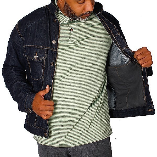 rogue armored jean jacket